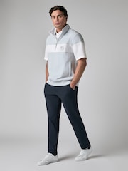 Callaway Apparel Grey Callaway Apparel Half Zip Convertible Jacket - Image 4 of 6