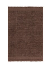 La Redoute Intérieurs Brown Osni Rug in Wool and Cotton - Image 2 of 7