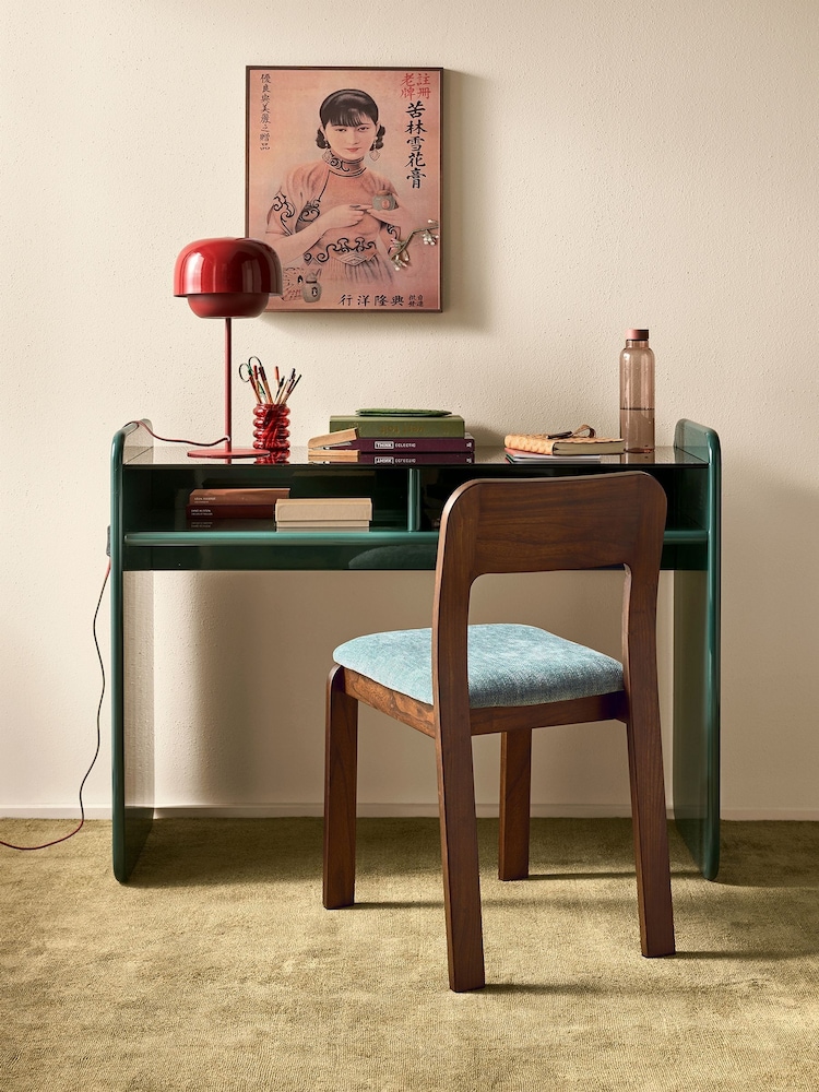 La Redoute Intérieurs Olive Izri Aged Effect Lyocell Rug - Image 1 of 5 La Redoute Intérieurs Olive Izri Aged Effect Lyocell Rug - Image 1 of 5