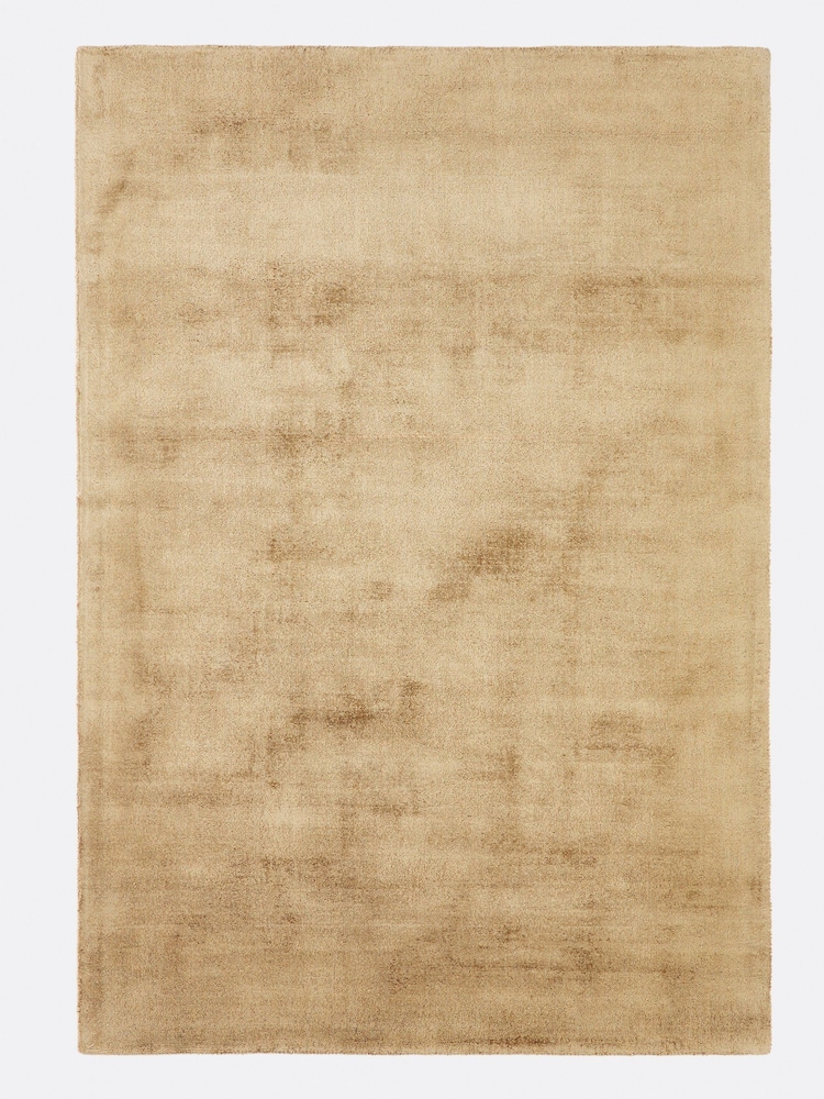 La Redoute Intérieurs Olive Izri Aged Effect Lyocell Rug - Image 2 of 5 La Redoute Intérieurs Olive Izri Aged Effect Lyocell Rug - Image 2 of 5