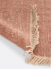 La Redoute Intérieurs Caramel Babak Jute Rug - Image 4 of 4