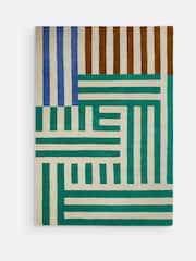 La Redoute Intérieurs Multicolour Elsie Wool Rug - Image 1 of 3