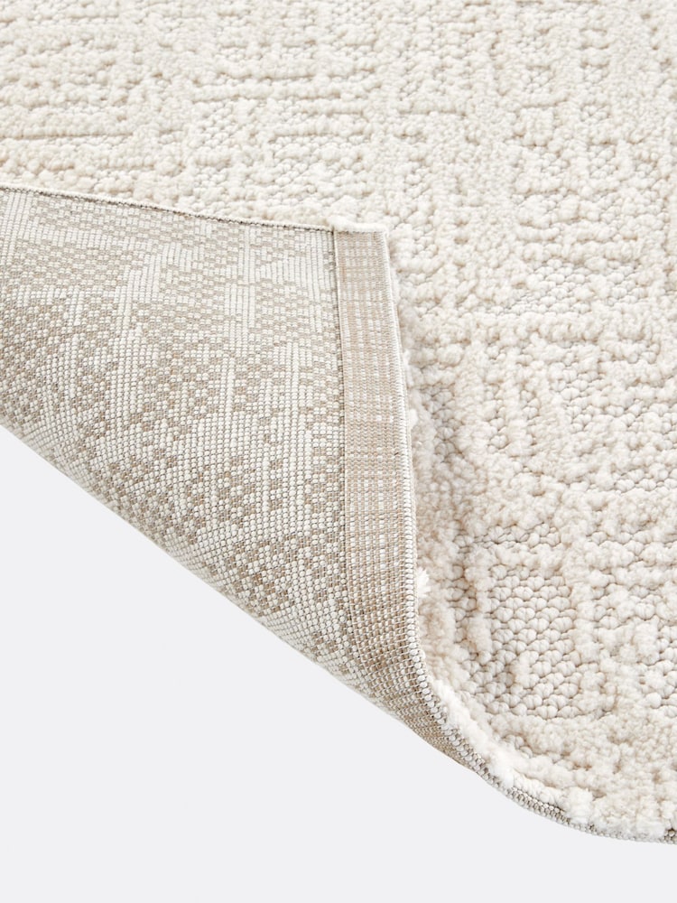 La Redoute Intérieurs Ecru Lexio Rug - Image 5 of 5