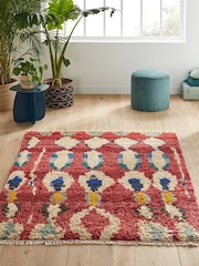La Redoute Intérieurs Multicolour Shiva Berber-Style Coloured Rug - Image 1 of 4