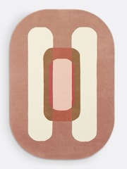 La Redoute Intérieurs Multicolour Leygil Wool Rug - Image 2 of 4