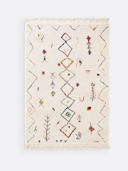 La Redoute Intérieurs Multicolour Miro Colourful Berber Rug - Image 2 of 4