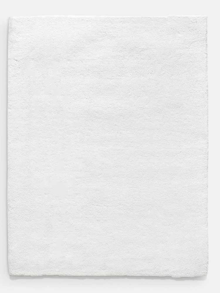 La Redoute Intérieurs Ecru White Renzo Tufted Cotton Rug - Image 2 of 2 La Redoute Intérieurs Ecru White Renzo Tufted Cotton Rug - Image 2 of 2