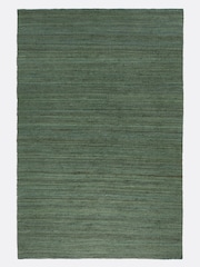 La Redoute Intérieurs Green Tanora Jute and Cotton Rug - Image 4 of 6