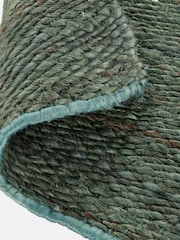 La Redoute Intérieurs Green Tanora Jute and Cotton Rug - Image 6 of 6