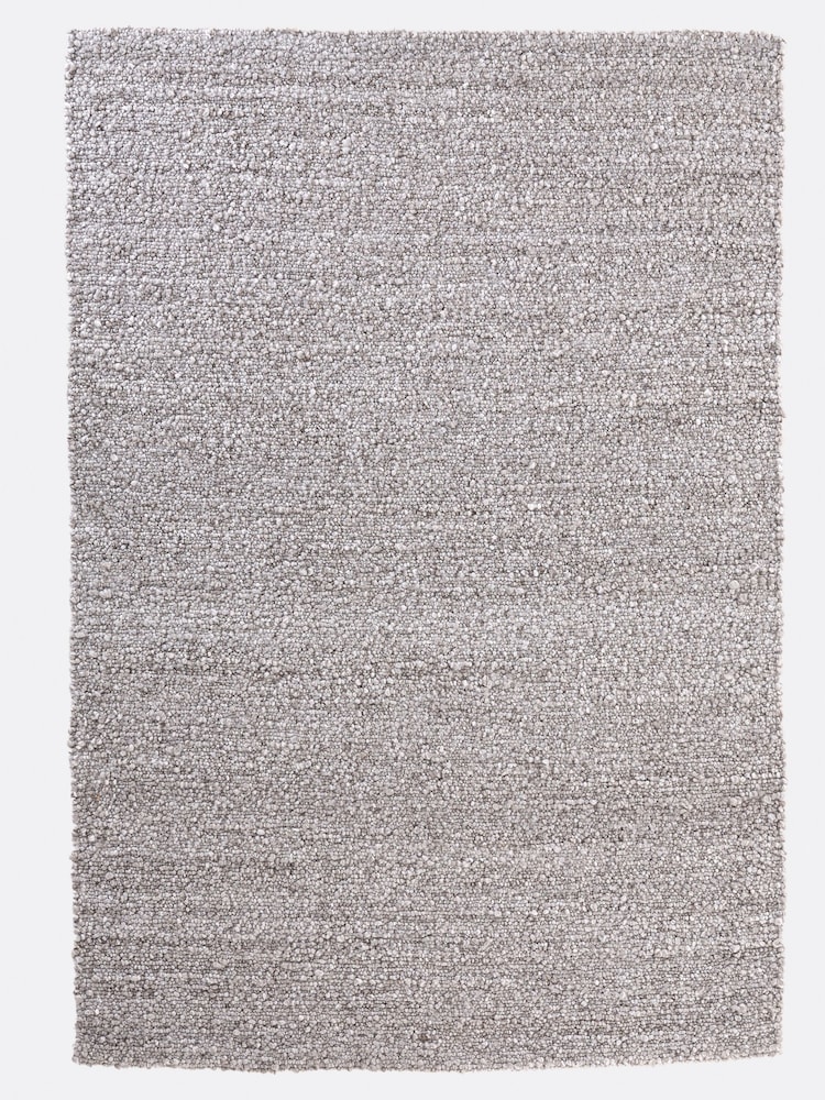 La Redoute Intérieurs Grey Hamea Rug with Knitted Effect - Image 2 of 5
