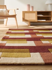 La Redoute Intérieurs Multicolour Tosma Wool Rug - Image 1 of 7
