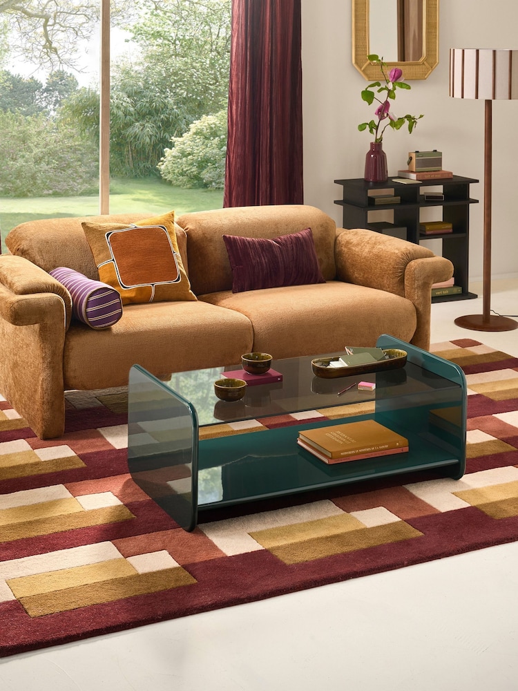 La Redoute Intérieurs Multicolour Tosma Wool Rug - Image 2 of 7