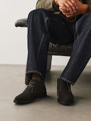 Grey Suede Chukka Boots - Image 2 of 2