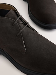 Grey Suede Chukka Boots - Image 6 of 6