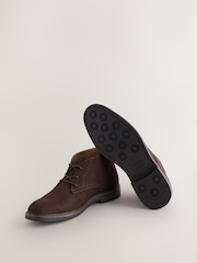 Brown Suedette Chukka Boots - Image 3 of 5