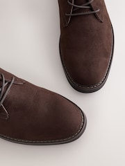 Brown Suedette Chukka Boots - Image 5 of 5