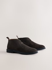 Brown Suede Chukka Boots - Image 3 of 7