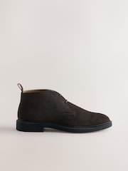 Brown Suede Chukka Boots - Image 4 of 7