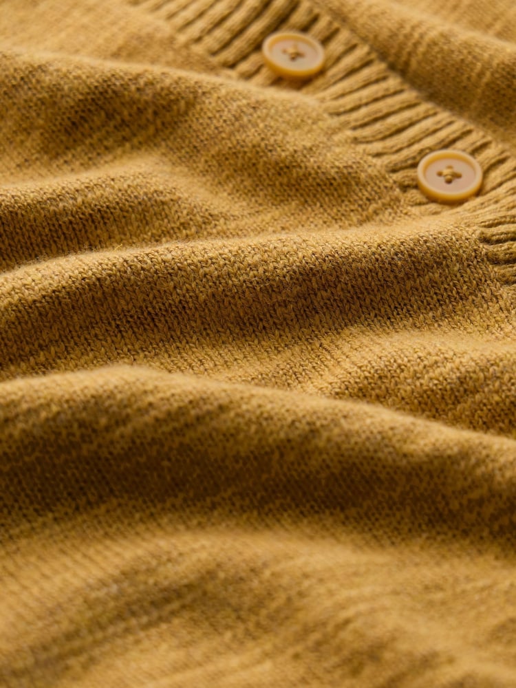 Seasalt Cornwall Yellow Pentire Steps Cardigan - Image 5 of 5