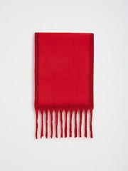Rojo - Lipsy Reversible Brushed Scarf - Imagen 4 de 6
