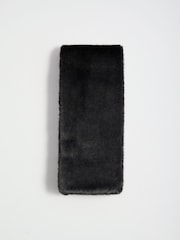 Negro - Lipsy Faux Fur Stole Scarf - Imagen 1 de 3