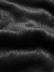 Negro - Lipsy Faux Fur Stole Scarf - Imagen 2 de 3