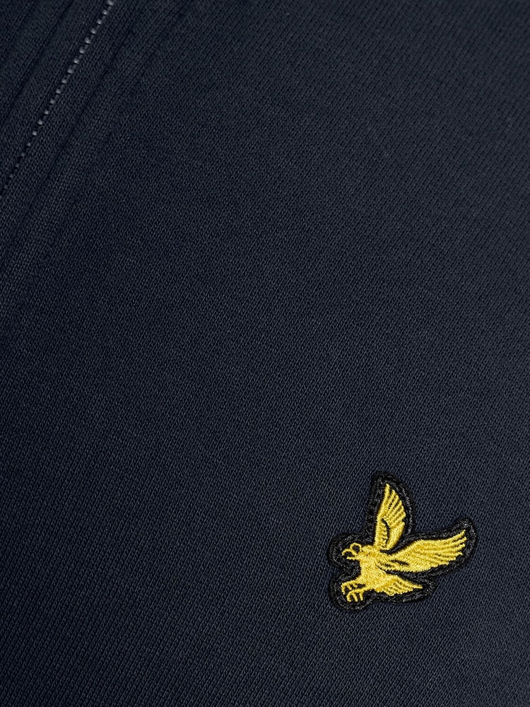 أزرق - سويت شيرت بربع سحّاب من Lyle & Scott - صورة 5 من 5