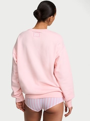 Victoria's Secret PINK Angel Pink Fleece Crewneck Sweatshirt - Image 2 of 2