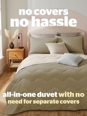 Silentnight Summer Breeze Seersucker Coverless Duvet - 4.5 Tog - Image 2 of 9