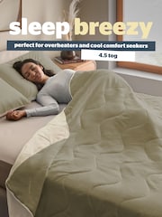 Silentnight Summer Breeze Seersucker Coverless Duvet - 4.5 Tog - Image 5 of 9