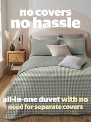 Silentnight Summer Breeze Gingham Coverless Duvet - 2.5 Tog - Image 2 of 9