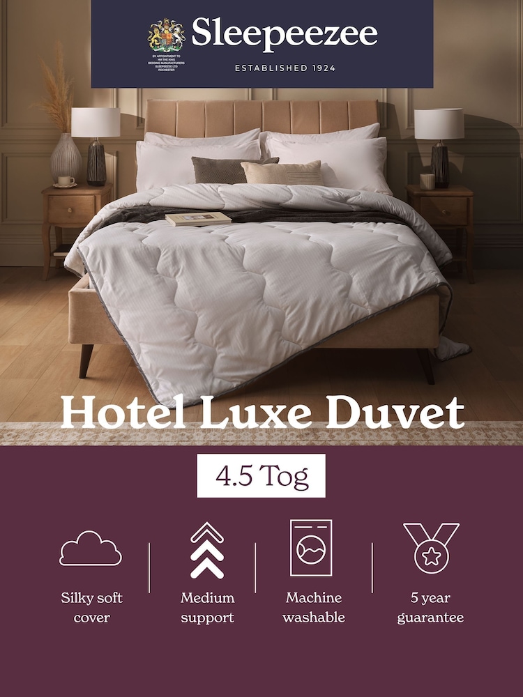 Sleepeezee Hotel Luxe 4.5 Tog Duvet - Image 10 of 10 Sleepeezee Hotel Luxe 4.5 Tog Duvet - Image 10 of 10