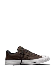 Converse White Chuck Taylor All Star Malden Street Low Trainers - Image 1 of 6