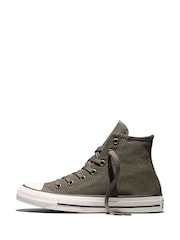 Converse Brown Chuck Taylor All Star Premium Canvas Trainers - Image 2 of 6