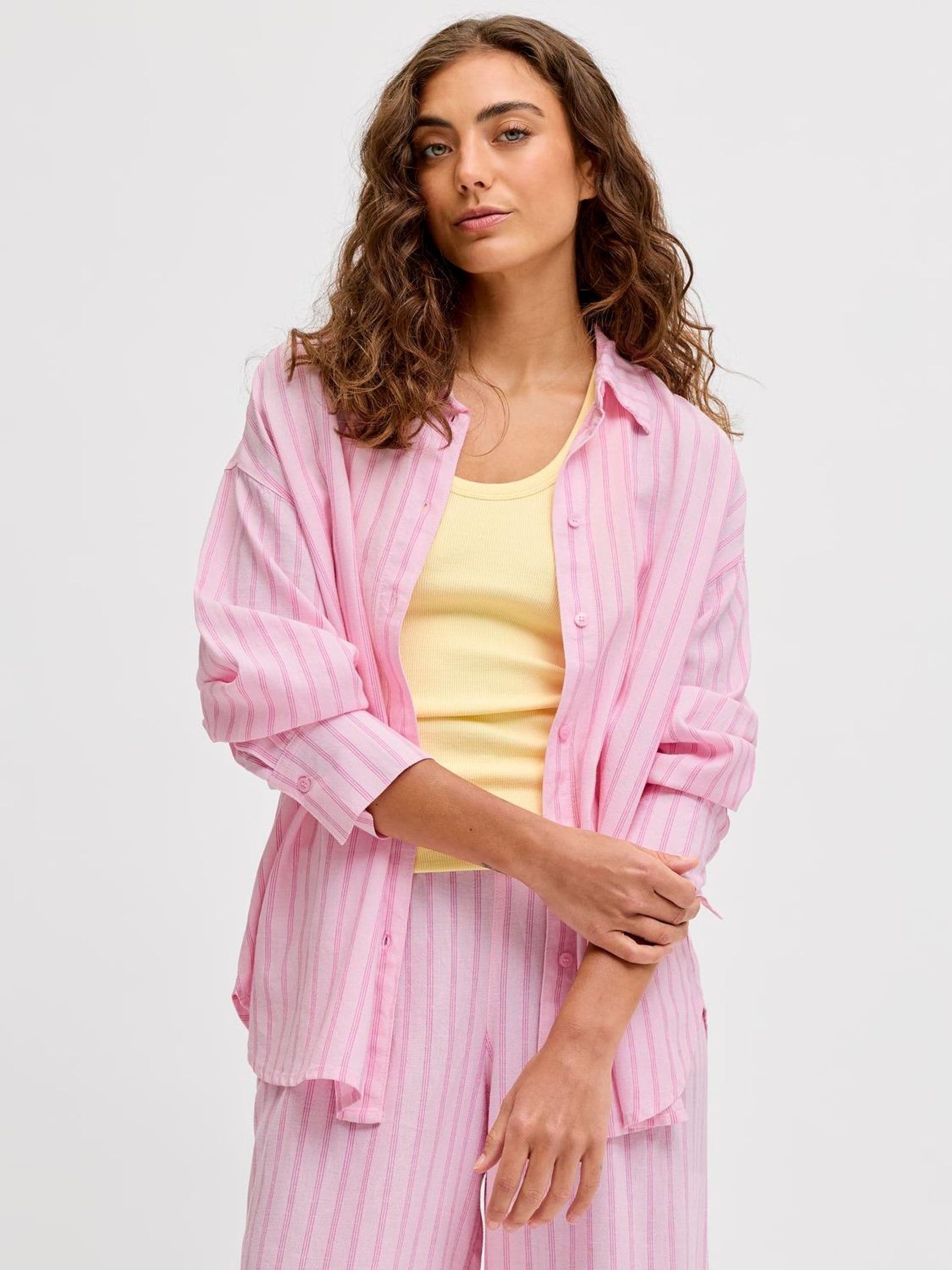 Buy JJXX Linen Shirt with Pinstripe з сайту Next Ukraine