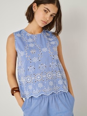 JDY Embroidery Detail Sleeveless Top - Изображение 1 7