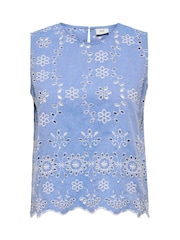 JDY Embroidery Detail Sleeveless Top - Изображение 6 7