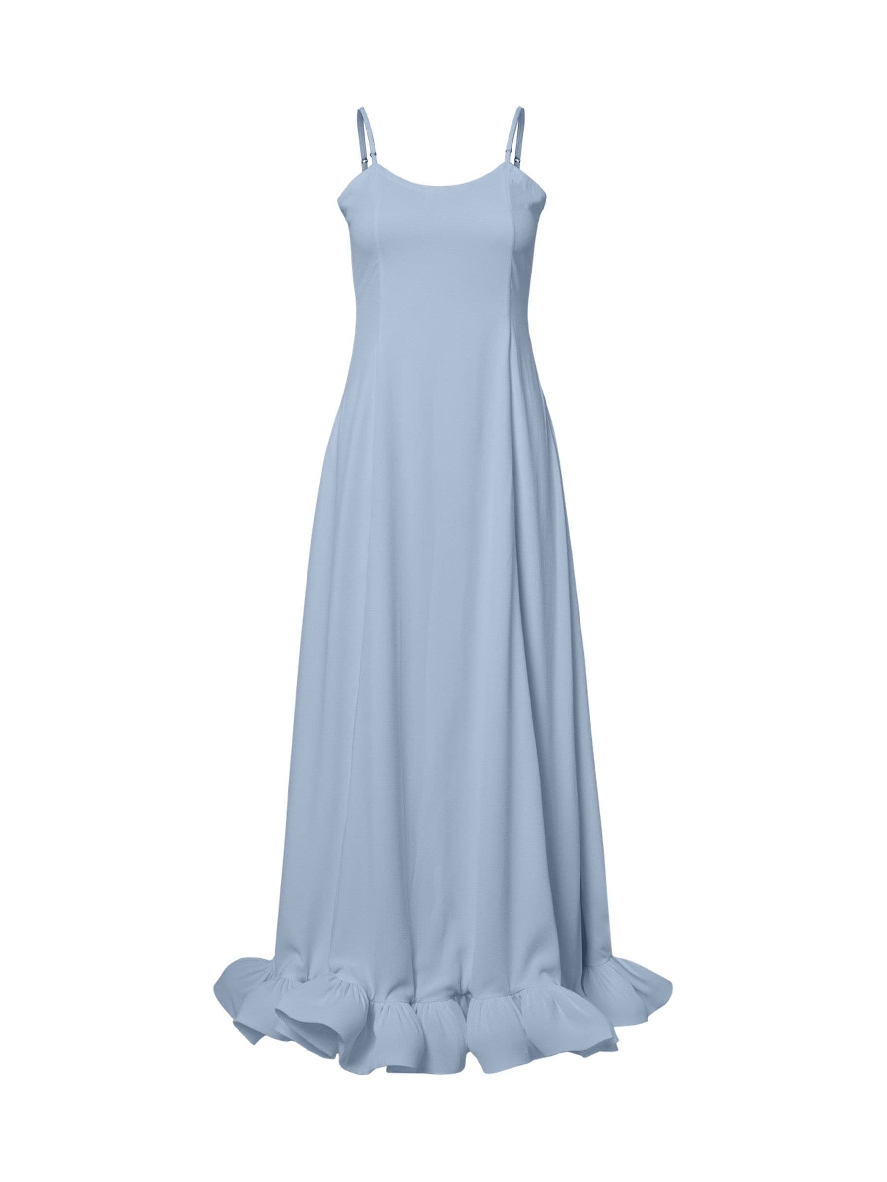 Buy Y.A.S Blue Ruffle Maxi Dress from Next USA