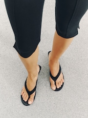 Black Forever Comfort® Low Wedge Mules - Image 5 of 10