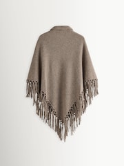 Weekend MaxMara Natural Tornado Knitted-Jersey Scarf - Image 2 of 5