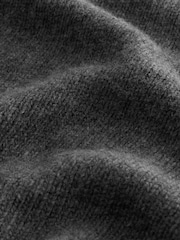 Weekend MaxMara Grey Tornado Knitted-Jersey Scarf - Image 3 of 4