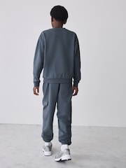 Baker by Ted Baker Slate Grey Oversized Sweatshirt and Joggers Set - Image 2 of 13