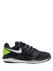 Nike Black Volt NikeCourt Junior Vapor X Little/Tennis Trainers - Image 2 of 7
