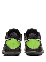Nike Black Volt NikeCourt Junior Vapor X Little/Tennis Trainers - Image 4 of 7