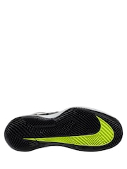 Nike Black Volt NikeCourt Junior Vapor X Little/Tennis Trainers - Image 5 of 7