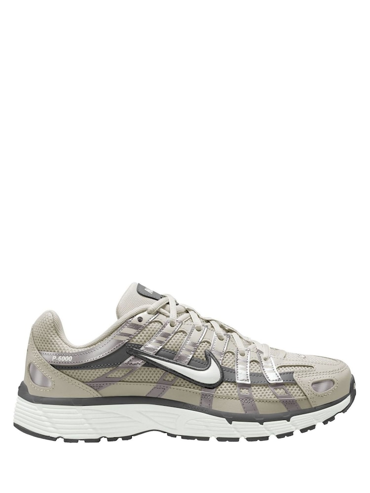 Nike Natural Silver Youth P6000 Trainers - Image 1 of 3 Nike Natural Silver Youth P6000 Trainers - Image 1 of 3