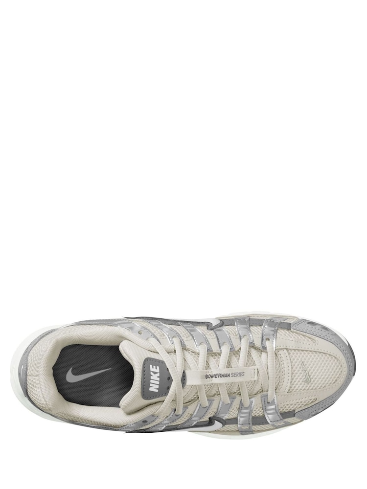 Nike Natural Silver Youth P6000 Trainers - Image 2 of 3 Nike Natural Silver Youth P6000 Trainers - Image 2 of 3