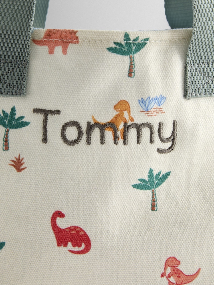 JoJo Maman Bébé White Personalised Wooden Dino Palaeontology Set - Image 4 of 4