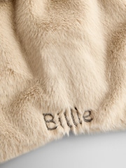 JoJo Maman Bébé Personalised Floral Billie Bunny with Scarf Comforter - Image 3 of 4