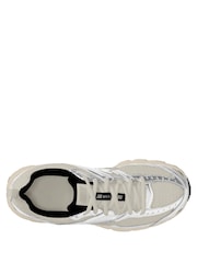 Nike Natural Silver Youth Air Max Moto 2K Trainers - Image 2 of 3